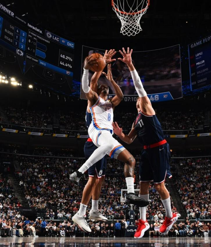 星空体育app下载-锁定联盟第一!亚历山大20+11,雷霆客场128-110轻取快船